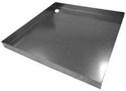 A4 - Drain Pans - 2" High Bottom Hole Only